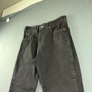 Levis 517 Jeans Mens 27x30 Black Bootcut Dark Wash Cowboy Western Rodeo Southern